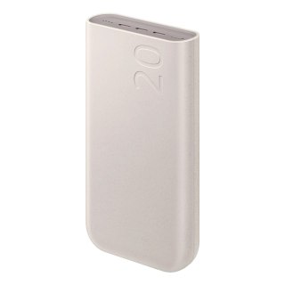 Powerbank Samsung EB-P4520XUEGWW 20000 mAh 3x USB-C 45W SFC - beżowy