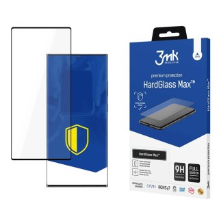 Szkło hartowane 3mk HardGlass Max FingerPrint na Samsung Galaxy S22 Ultra 5G