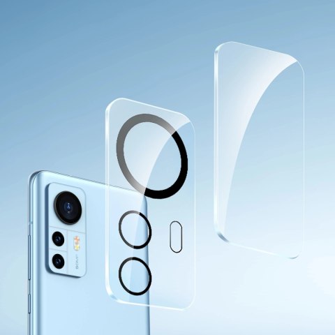 Baseus folia na aparat Xiaomi 12 Pro 0.3mm przezroczysta (2szt.) + zestaw czyszczący (SGQK000402) Baseus folia na aparat Xiaomi 12 Pro 0.3mm przezroczysta (2szt.) + zestaw czyszczący (SGQK000402)