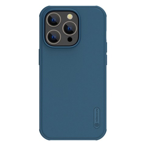 Nillkin Super Frosted Shield Pro Magnetic Case etui iPhone 14 Pro Max z MagSafe magnetyczne niebieski Nillkin Super Frosted Shield Pro Magnetic Case etui iPhone 14 Pro Max z MagSafe magnetyczne niebieski