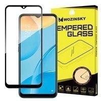 Szkło hartowane Wozinsky Full Glue Tempered Glass z czarną ramką do Oppo A15