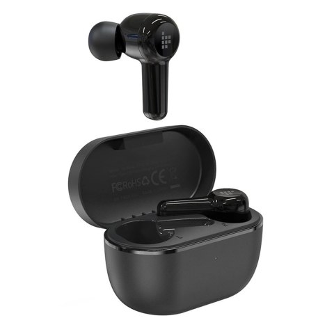 Tronsmart Apollo Air + TWS ANC dokanałowe wodoodporne bezprzewodowe słuchawki Bluetooth 5.2 czarny (372359)