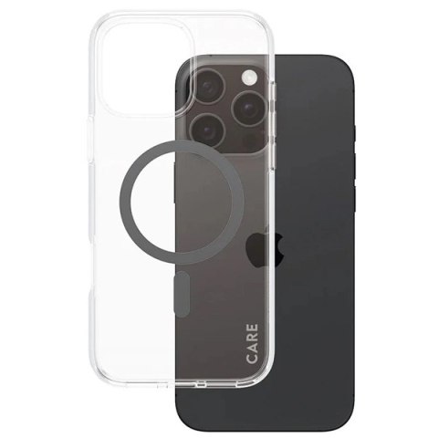 Etui CARE by PanzerGlass Flagship Case z MagSafe na iPhone 16 Pro Max - czarne