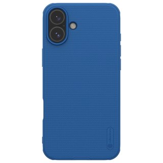 Etui Nillkin Super Frosted Shield Pro na iPhone 16 - niebieskie