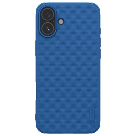 Etui Nillkin Super Frosted Shield Pro na iPhone 16 - niebieskie