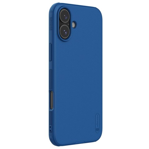 Etui Nillkin Super Frosted Shield Pro na iPhone 16 - niebieskie