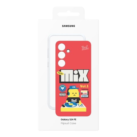 Etui Samsung Flipsuit Case EF-MS721CREGWW na Samsung Galaxy S 24 FE - czerwone Etui Samsung Flipsuit Case EF-MS721CREGWW na Samsung Galaxy S 24 FE - czerwone