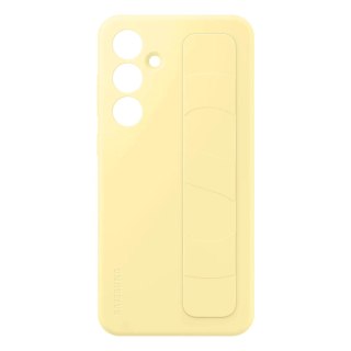 Etui Samsung Standing Grip Case EF-GS721CYEGWW z uchwytem / podstawką do Samsung Galaxy S24 FE - żółte