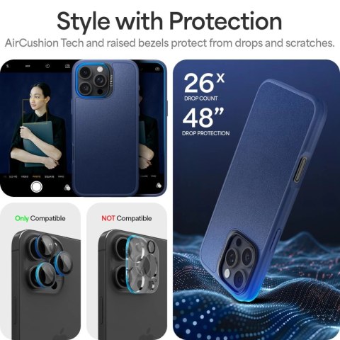 Etui Spigen Cyrill Kajuk Mag na iPhone 16 Pro - niebieskie
