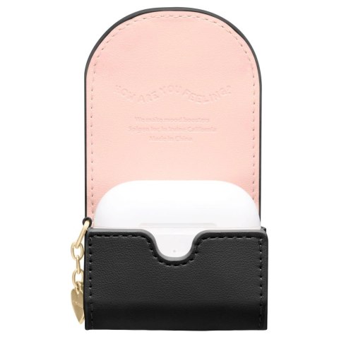 Etui Spigen Cyrill Mini Bag na AirPods 4 - czarny Etui Spigen Cyrill Mini Bag na AirPods 4 - czarny