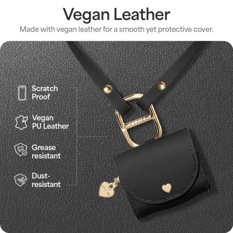 Etui Spigen Cyrill Mini Bag na AirPods 4 - czarny Etui Spigen Cyrill Mini Bag na AirPods 4 - czarny