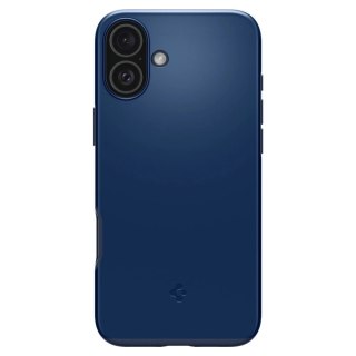 Etui Spigen Thin Fit Magsafe na iPhone 16 - niebieskie