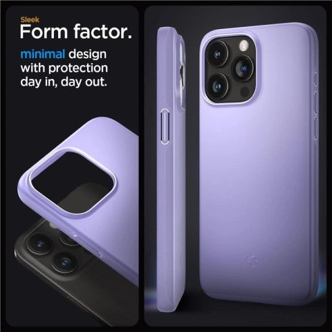 Etui Spigen Thin Fit na iPhone 15 Pro Max - fioletowe Etui Spigen Thin Fit na iPhone 15 Pro Max - fioletowe