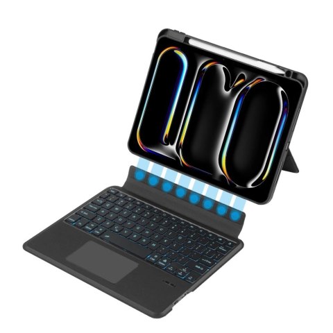 Etui Tech-Protect SC Mag Pen + Keyboard iPad Pro 11" 5 gen. (2024) - czarne