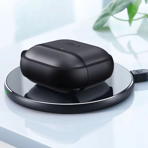 Etui Tech-Protect Slim Hook na AirPods 4 - szare