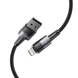 Kabel Tech-Protect UltraBoost USB-A / Lightning 12W 2.4A 2m - szary