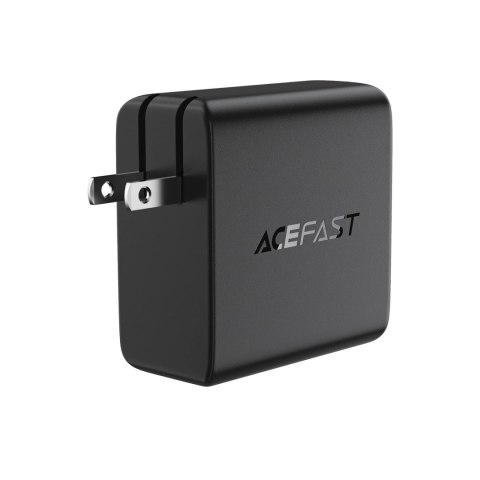 Ładowarka Acefast A96 PD100W GaN (3 x USB-C + 1x USB-A) z końcówką US - czarna Ładowarka Acefast A96 PD100W GaN (3 x USB-C + 1x USB-A) z końcówką US - czarna