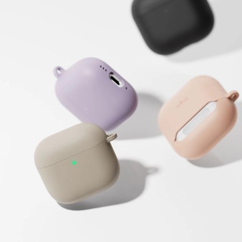 Etui Ringke Silicone na Apple AirPods 4 - czarny Etui Ringke Silicone na Apple AirPods 4 - czarny