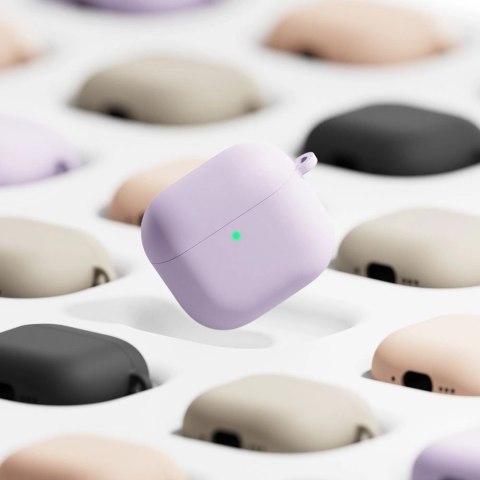 Etui Ringke Silicone na Apple AirPods 4 - czarny Etui Ringke Silicone na Apple AirPods 4 - czarny