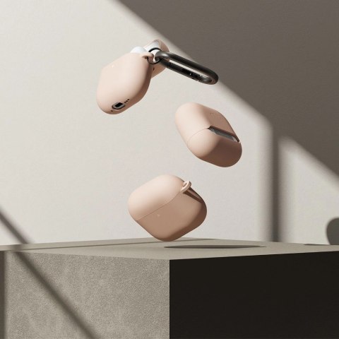 Etui Ringke Silicone na Apple AirPods 4 - czarny Etui Ringke Silicone na Apple AirPods 4 - czarny