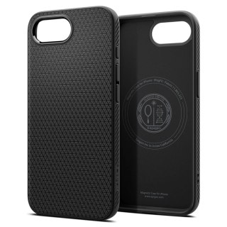 Etui Spigen Liquid Air Mag MagSafe na iPhone 16e - czarny mat