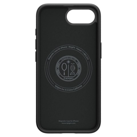 Etui Spigen Liquid Air Mag MagSafe na iPhone 16e - czarny mat