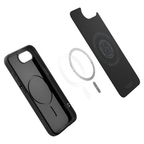 Etui Spigen Liquid Air Mag MagSafe na iPhone 16e - czarny mat