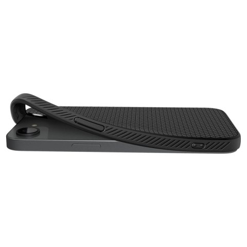 Etui Spigen Liquid Air Mag MagSafe na iPhone 16e - czarny mat