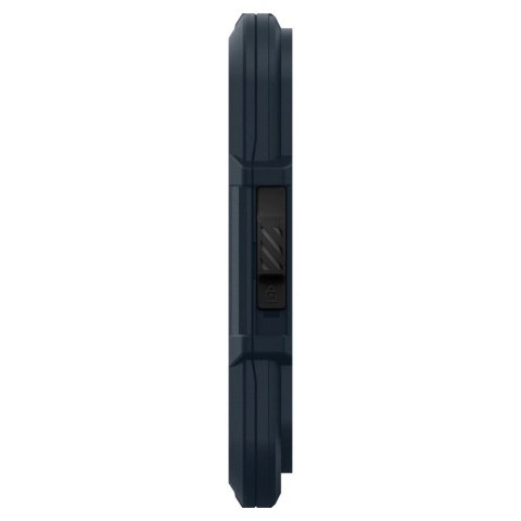 Etui Spigen Lock Fit MagSafe na karty - granatowy Etui Spigen Lock Fit MagSafe na karty - granatowy