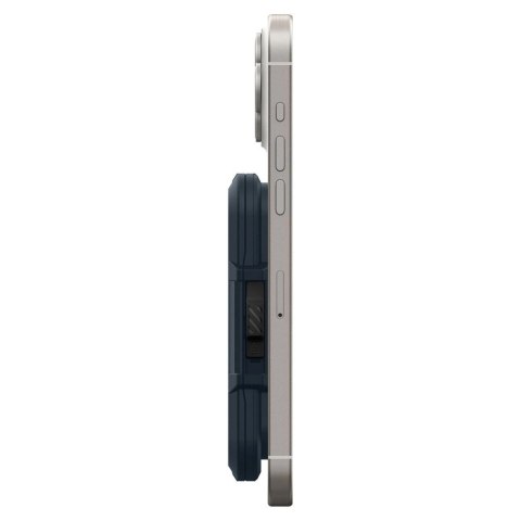 Etui Spigen Lock Fit MagSafe na karty - granatowy Etui Spigen Lock Fit MagSafe na karty - granatowy