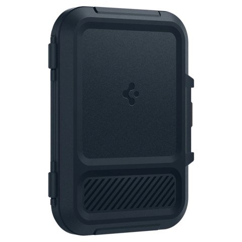 Etui Spigen Lock Fit MagSafe na karty - granatowy Etui Spigen Lock Fit MagSafe na karty - granatowy