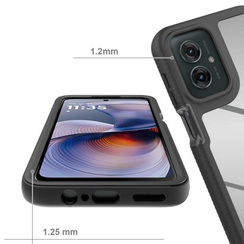 Etui Tech-Protect Defense na Motorola Moto G55 5G - czarne Etui Tech-Protect Defense na Motorola Moto G55 5G - czarne