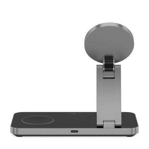 Ładowarka indukcyjna Tech-Protect QI15W-A47 MagSafe 3w1 + kabel USB-C - czarna Ładowarka indukcyjna Tech-Protect QI15W-A47 MagSafe 3w1 + kabel USB-C - czarna