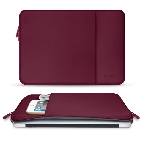 Pokrowiec Tech-Protect Neopren na laptopa 13" - bordowa