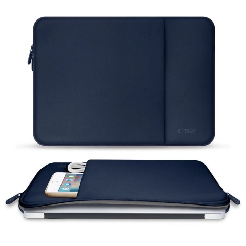 Pokrowiec Tech-Protect Neopren na laptopa 15-16" - granatowa Pokrowiec Tech-Protect Neopren na laptopa 15-16" - granatowa