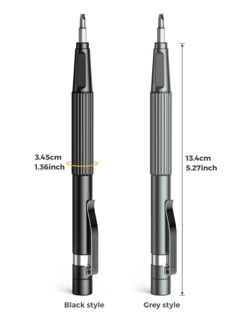 UF-TOOLS - Wkrętak precyzyjny typu "pen" z wymiennymi bitami 13w1 UF-TOOLS - Wkrętak precyzyjny typu "pen" z wymiennymi bitami 13w1