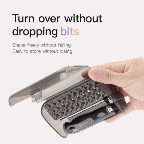 UF-TOOLS - Wkrętak precyzyjny z wymiennymi bitami 32w1 UF-TOOLS - Wkrętak precyzyjny z wymiennymi bitami 32w1