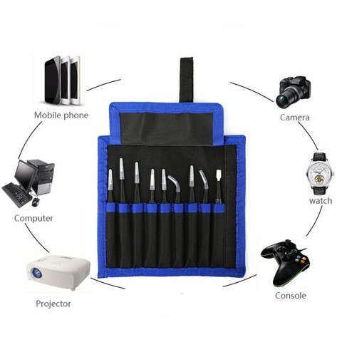UF-TOOLS - Zestaw pincet ESD-9 (9szt.)