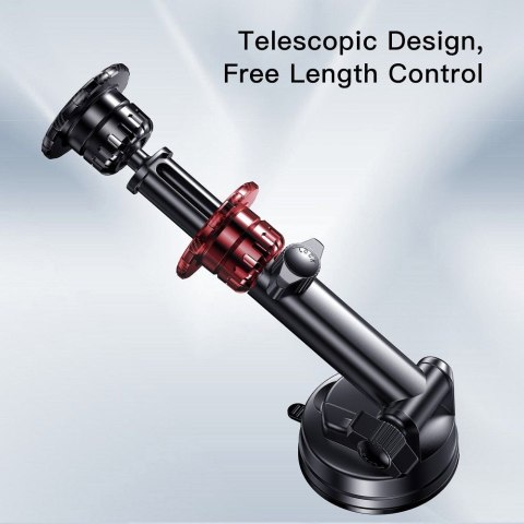 Uchwyt na telefon do samochodu magnetyczny Forcell F-Grip Excelence do szyby / deski / kratki czarny
