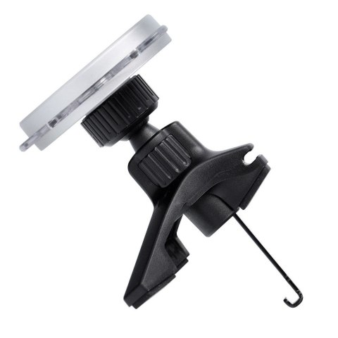 Uchwyt na telefon do samochodu magnetyczny zgodny z MagSafe Forcell F-Grip MagPro do kratki czarny Uchwyt na telefon do samochodu magnetyczny zgodny z MagSafe Forcell F-Grip MagPro do kratki czarny