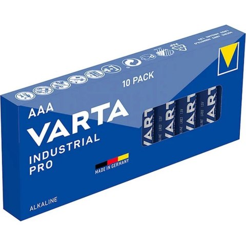 VARTA bateria alkaliczna R3 (AAA) Industrial Pro 10 szt VARTA bateria alkaliczna R3 (AAA) Industrial Pro 10 szt