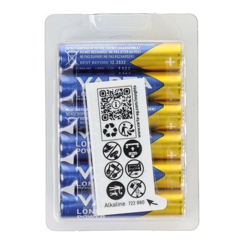 VARTA bateria alkaliczna R3 (AAA) Longlife 12 szt