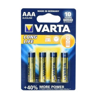 VARTA bateria alkaliczna R3 (AAA) Longlife 4 szt