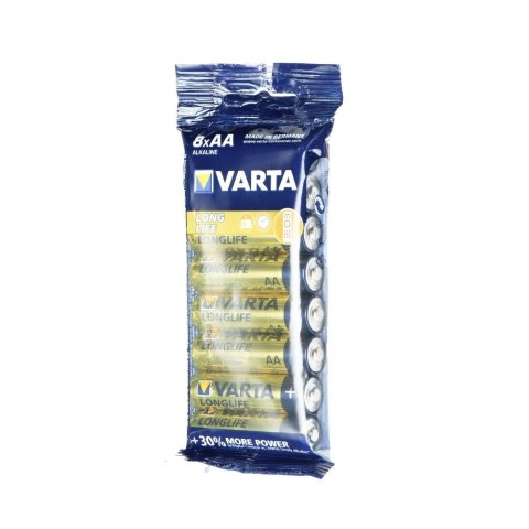 VARTA bateria alkaliczna R6 (AA) Longlife 8 szt VARTA bateria alkaliczna R6 (AA) Longlife 8 szt