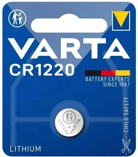 VARTA bateria litowa CR1220 3V 1 szt VARTA bateria litowa CR1220 3V 1 szt