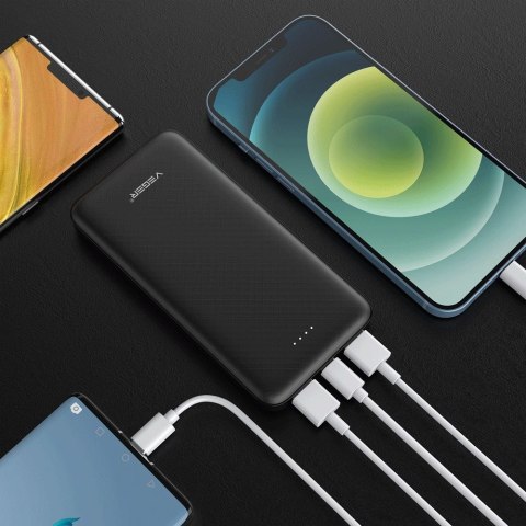 VEGER powerbank 10000 mAh 2A A10 (W1065) czarny
