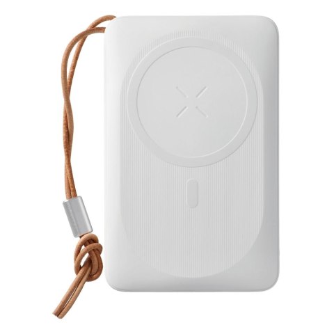 VEGER powerbank 10000 mAh z ładowaniem indukcyjnym kompatybilny z MagSafe PD QC3.0 2A 20W MagOn (VP1151 / W1151) biały VEGER powerbank 10000 mAh z ładowaniem indukcyjnym kompatybilny z MagSafe PD QC3.0 2A 20W MagOn (VP1151 / W1151) biały
