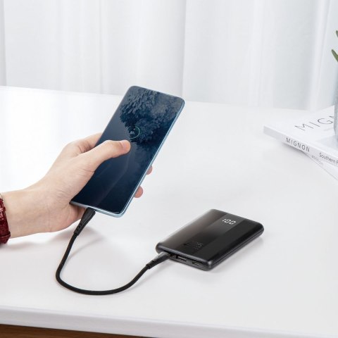 Powerbank Forcell F-Energy Energo P10K2 QC3.0 PD 3A 22,5W 10000 mAh czarny 0INT