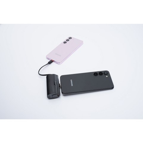 Powerbank Forcell F-Energy Power Plug F5K3 PD 20W 5000 mAh z wbudowanym złączem USB C czarny Powerbank Forcell F-Energy Power Plug F5K3 PD 20W 5000 mAh z wbudowanym złączem USB C czarny