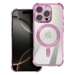 Futerał ANTISHOCK ELECTRO do IPHONE 16 Plus kompatybilny z MagSafe purpurowy